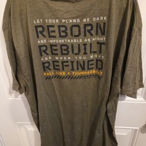 Grunt Style Olive Motivational Tee
